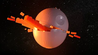 The Death Star Explodes | LEGO Star Wars Stop-Motion