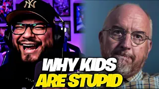 First Time Watching Louis C.K. - Why Kids Are Stupid Reaction