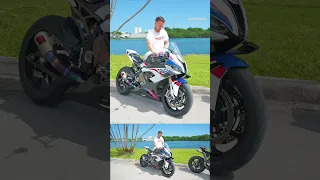 BMW S1000RR vs Ducati Panigale V4 SP2! Which sounds better? #superbikes #bmws1000rr #ducatipanigale