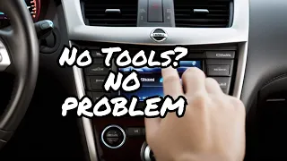 How To Reset Airbag Light on Nissan or Infiniti 1996-2003 No Tools Needed.