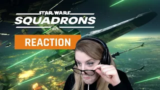 My reaction to the Star Wars: Squadrons Trailer | GAMEDAME REACTS