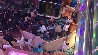 Girl dies after 2-story fall on cruise ship
