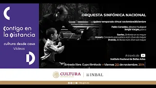 Sergio Vargas interpreta concierto no. 8 de Mozart junto a la OSN