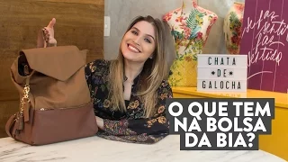 O que eu levo na bolsa da Bia - Por Lu Ferreira - Chata de Galocha