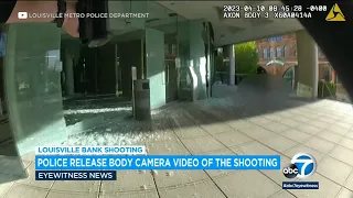 Louisville shooting: Police release bodycam video from deadly bank attack