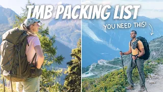 TOUR DU MONT BLANC - Ultimate Packing List!