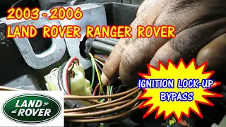 2003-2006 Land Rover Range Rover - Ignition Lockup Bypass - No More Removing Fuse 18 #rangerover