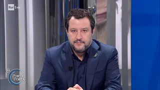 Intervista a  Matteo Salvini - Porta a porta 21/01/2021