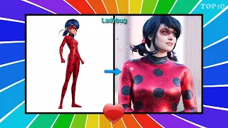 Miraculous Ladybug Characters in Real Life | TOP 10