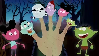 монстр палец семья | Monster Finger Family | Kids Tv Channel Russia | Halloween Songs