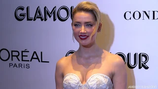 Amber Heard attends the 2018 Glamour Women Of The Year Awards: Women Rise in NYC (November 12, 2018)