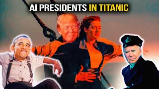 The Presidents in TITANIC │ AI voice meme