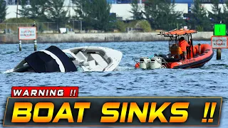 Boat CAPSIZES in Miami | WORST Boat Mistakes  | Boat Zone