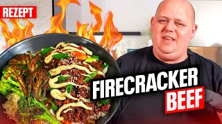 Firecracker Beef | Das Rezept solltest du unbedingt ausprobieren!