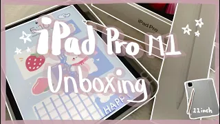 iPad Pro M1 Unboxing + Accessories 🍎