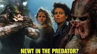 DELETED SCENES - NEWT FROM ALIENS WAS IN THE PREDATOR - ALTERNATE ENDING