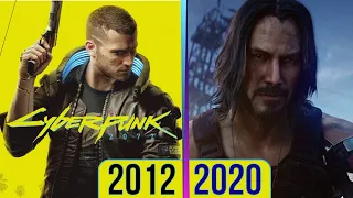 Evolution of Cyberpunk 2077 2012-2020