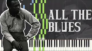 Miles Davis - All The Blues (Solo Blues Piano Synthesia)