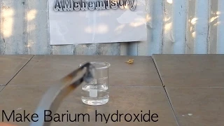 Make Barium Hydroxide