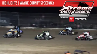 Xtreme Outlaw Midget Series | Wayne County Speedway | June 3rd, 2023 | HIGHLIGHTS