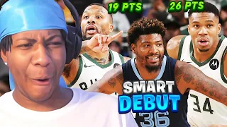 Dame & Giannis Preseason FINALE! Lvgit Reacts To GRIZZLIES at BUCKS  HIGHLIGHTS | October 20, 2023