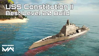 MODERN WARSHIP || BEST USS CONSTITUTION BUILD FOR LEVEL 20