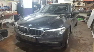 BMW 520d G30 - Подключаем усилитель (инструкция)