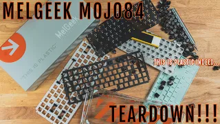K&T EP41: Melgeek Mojo84 Complete Teardown. This really is plastic...