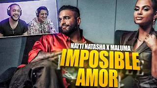 La Peor REACCIÓN a Natti Natasha x Maluma - Imposible Amor