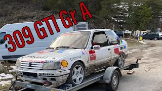 Essais Rallye : 309 GTI Groupe A !