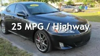 2007 Lexus IS 350 for sale in Hollywood, FL