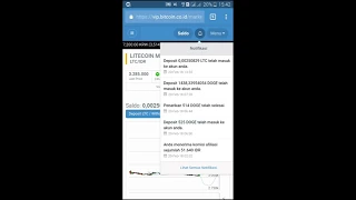 LITECOIN GRATIS LANGSUNG MASUK VIP LEGIT | bukti pembayaran !!!