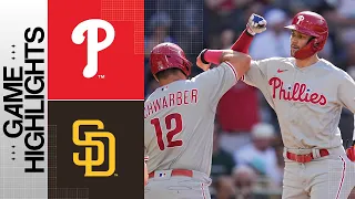 Phillies vs. Padres Game Highlights (9/4/23) | MLB Highlights