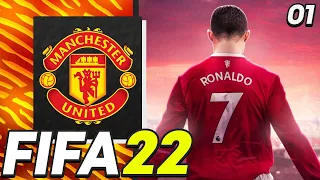 RETURNING TO REBUILD MANCHESTER UNITED! | FIFA 22 Manchester United Realistic Career Mode EP1