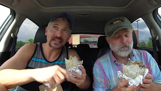 Chipotle Mukbang - Hangry Couple Fighting On Camera!  Chris Spills Soda All Over!