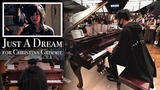 I played "Just A Dream" in memory of Christina Grimmie... #CGForever