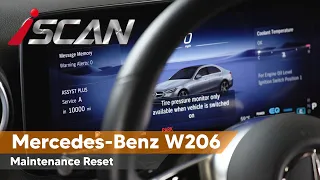 Mercedes-Benz W206 W223 Maintenance Reminder / Indicator (service) Reset - How To