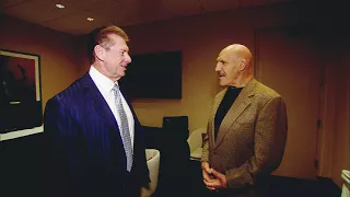 Bruno Sammartino and Vince McMahon share an emotional backstage moment (WWE Network Exclusive)