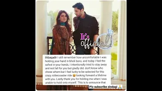 it's Official | Hiba Bukhari & Arez Ahmed made their relationship official👫❤️