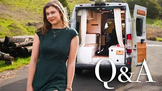 Am I Moving Country? - (Q&A -Van Life, Safety, How I Make Money, and More! :)