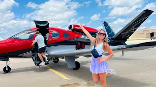 Cirrus Vision Jet Flight Vlog! Florida to Oklahoma in the SF50!