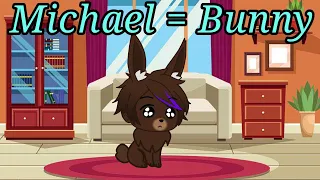 Michael turns into a bunny |Afton family skit|