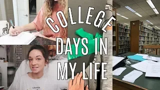 college days in my life: tests, self tanning routine, staying busy