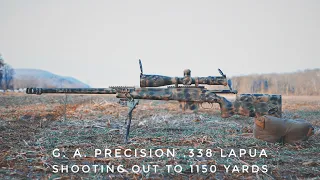 Surgeon Rifles .338 Lapua Magnum | G.A. Precision Built, Shooting out to 1150 yards!!