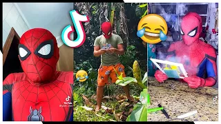 OS TIKTOK MAIS ENGRAÇADO DO HOMEM ARANHA | TENTE NÂO RIR PARTE 3 | @spider_slack