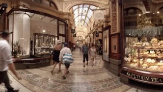 360 video: Inside Block Arcade, Melbourne, Australia