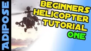 Battlefield 3 Helicopter Tutorial series. Part one:Your first flight. BF3 Flying Chopper Training
