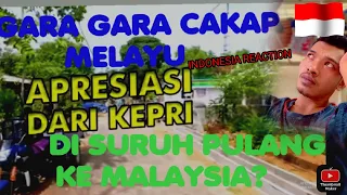 DISURUH PULANG KE MALAYSIA. GARA-GARA CAKAP INI?#indoreact #tkimalaysia