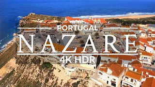 Nazare, Portugal 🇵🇹 in 4K HDR 60fps by Drone