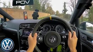 VW Golf R 2.0 TSI - Stage 3 500bhp (STRAIGHT PIPED POV!)